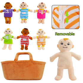 Qpewep interchangeable dresses with detachable sacks for easy dressing.
