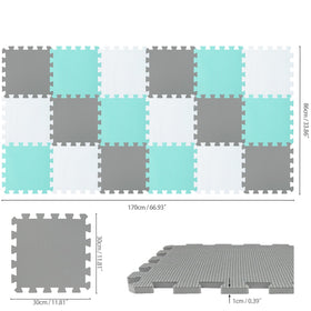 QQPP EVA interlocking mat demonstrates easy assembly for quick setup