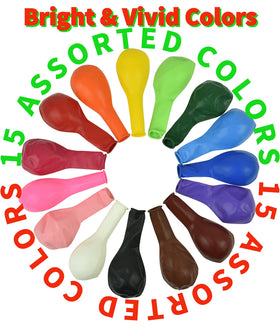 QRabbit 15-color rainbow assortment to create vibrant themed celebrations