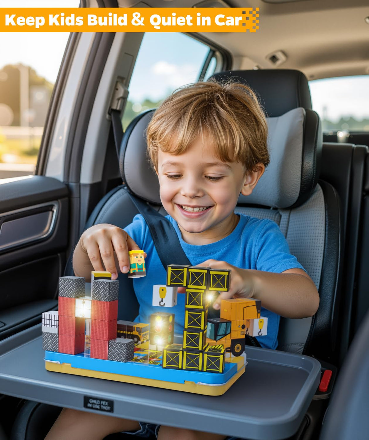 Qrooper magnet blocks in a gift-ready box, ideal for 3+ ages.