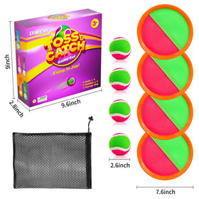 Qrooper toss and catch set makes a great gift for kids 3+.