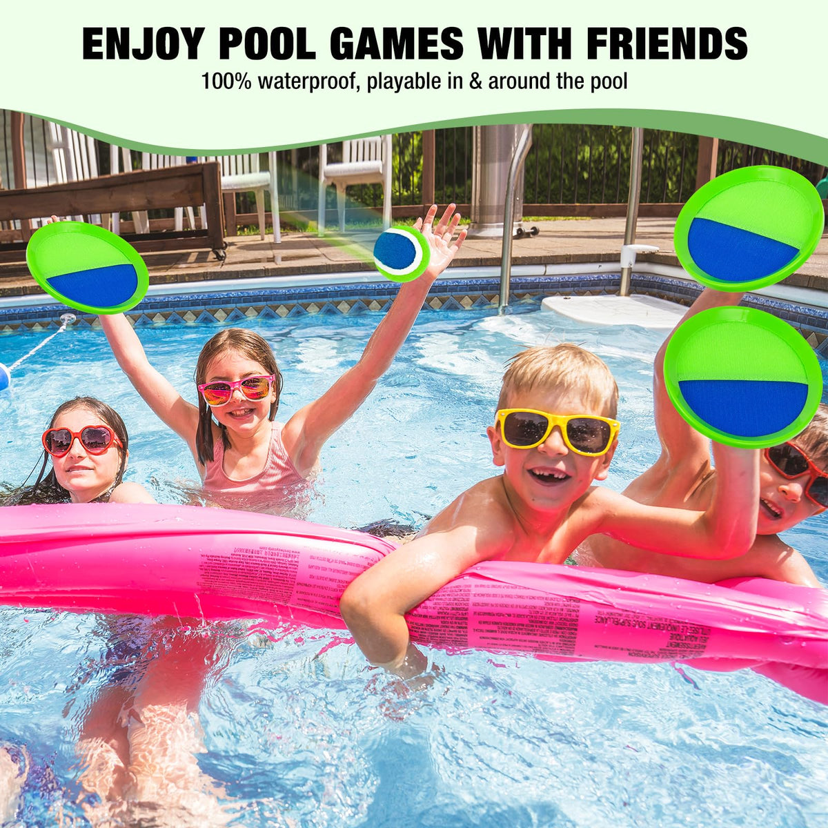 Qrooper outdoor beach game setup invites everyone to join.