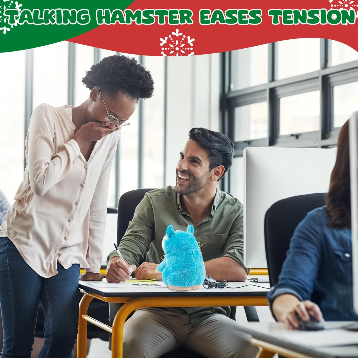 Qrooper Talking Hamster relaxing companion for calm moments