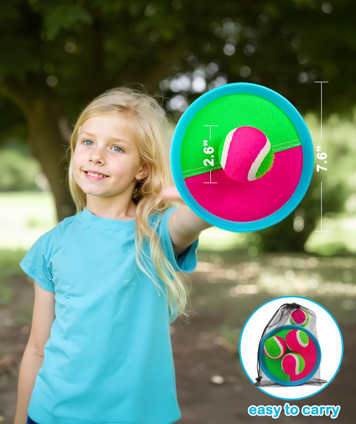 Qrooper color variants help kids spot paddles quickly during play.
