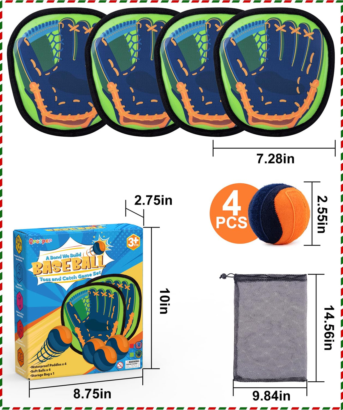 Qrooper Packaging image emphasizes compact and ready to gift