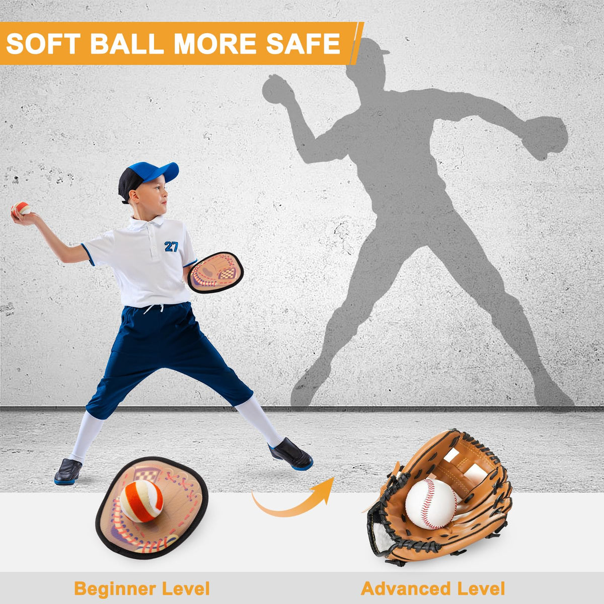 Qrooper ball set suitable for ages 3 to 8 for inclusive play.