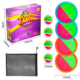 Qrooper four-ball set with soft balls for beginner play
