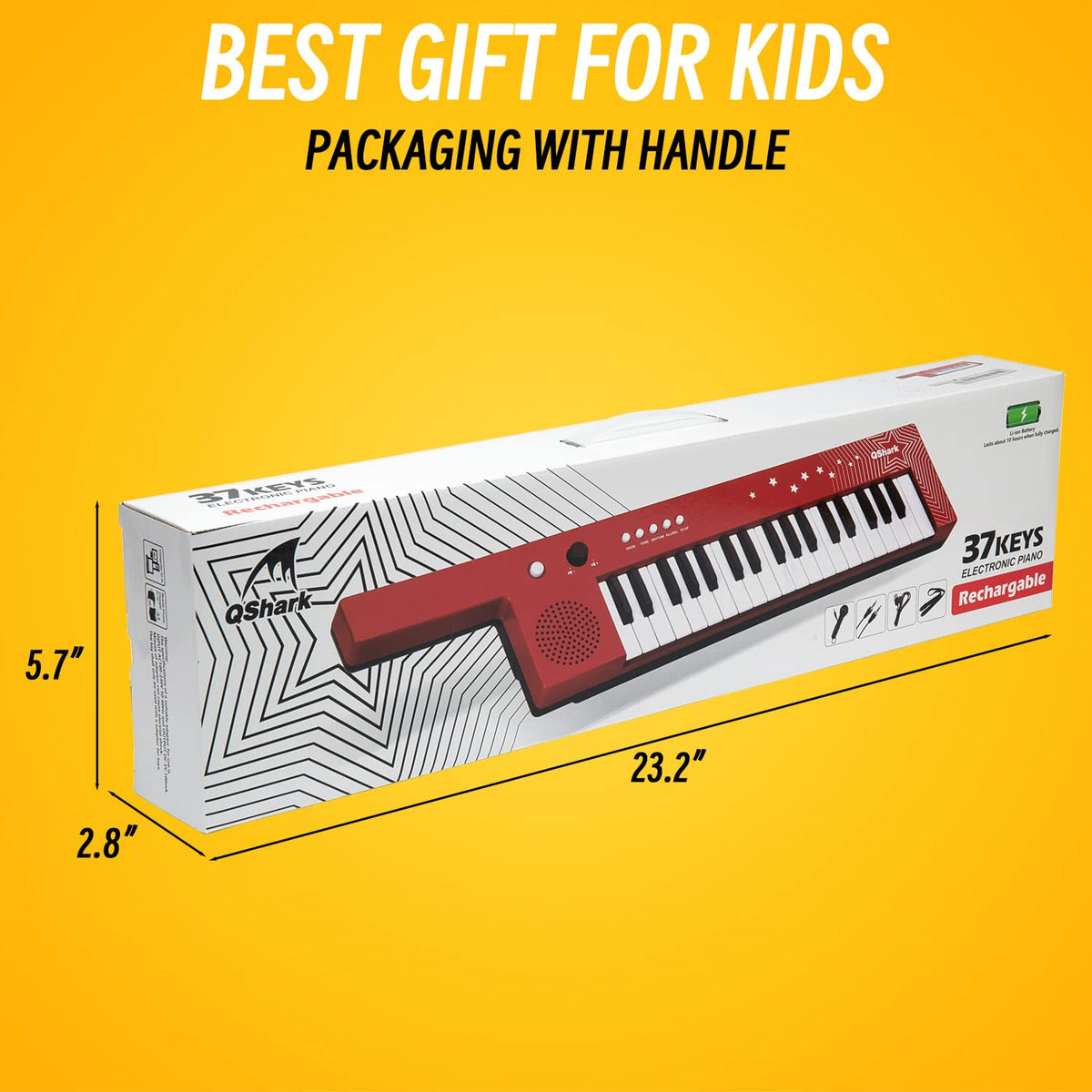 All-in-one gift pack ready for kids' birthdays.