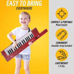 USB charging and long-lasting playback for parties and practice.