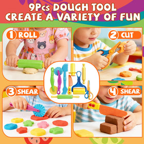 QSKJJI spaghetti maker extruder creating fun noodle shapes for pretend kitchens.
