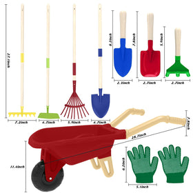 Qtioucp fruit and vegetable stickers to identify harvests during play