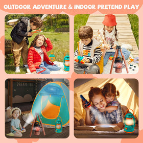 Qtioucp drawstring backpack and camping hat for organizing gear