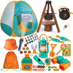 Qtioucp kids camping tent for cozy private play outdoors