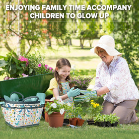 Qtioucp gardening handbook guiding kids through plant growth and care