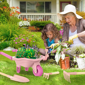 Qtioucp kids gardening stickers add fun while labeling plants and tools