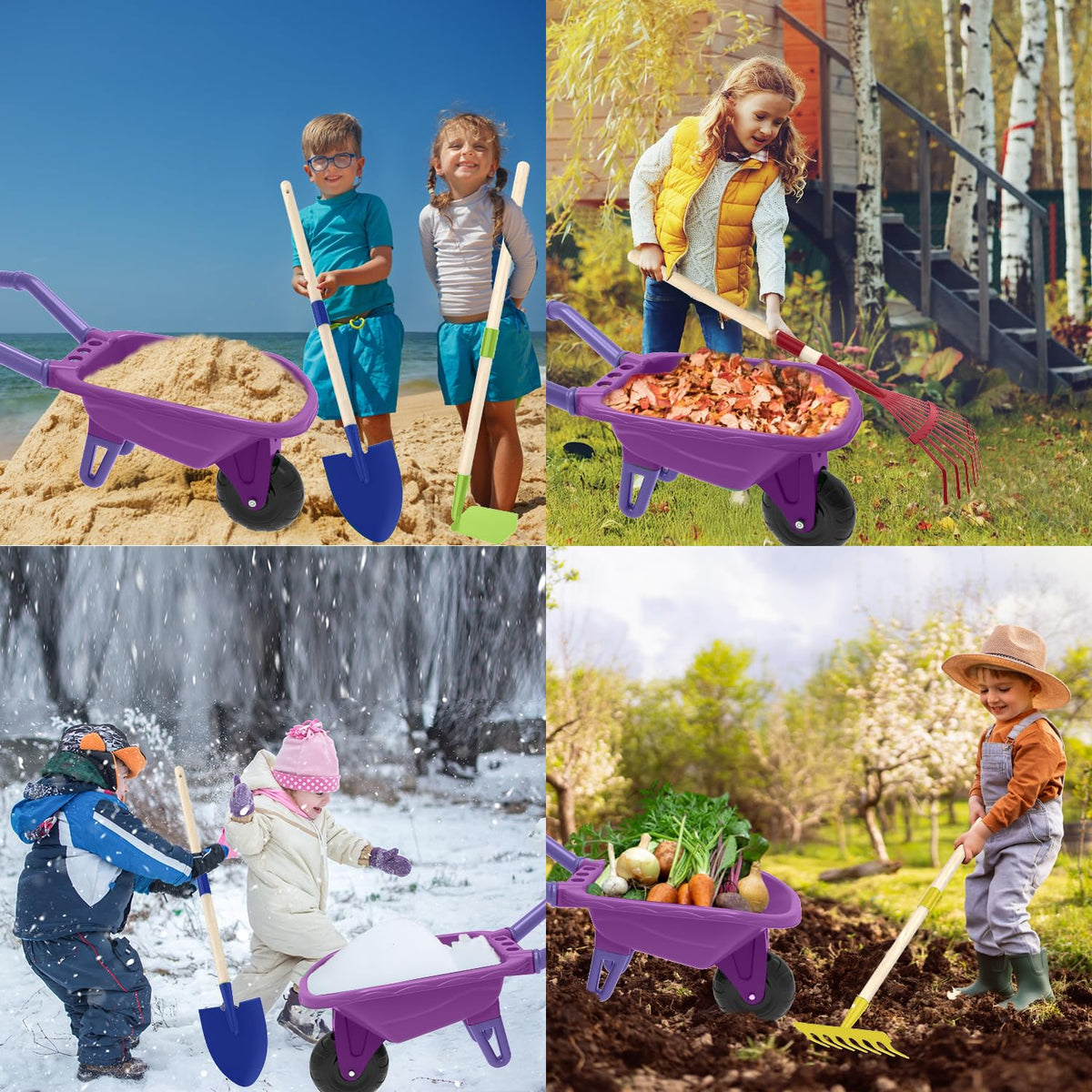 Qtioucp small-handle shovel for precise garden work