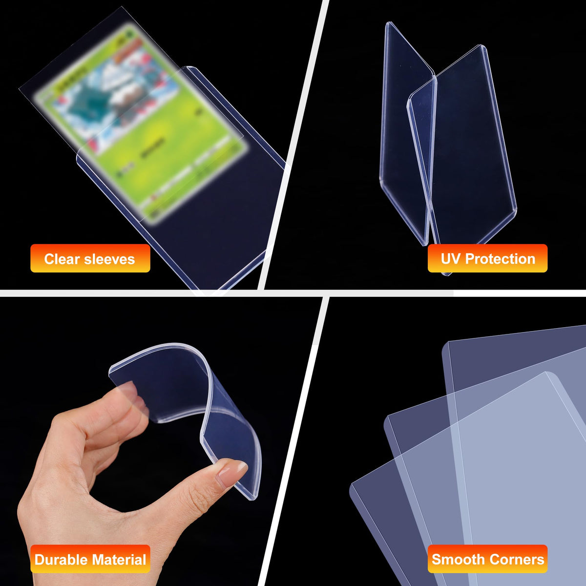 Qtyord double protection setup with sleeves inside loaders for safe storage