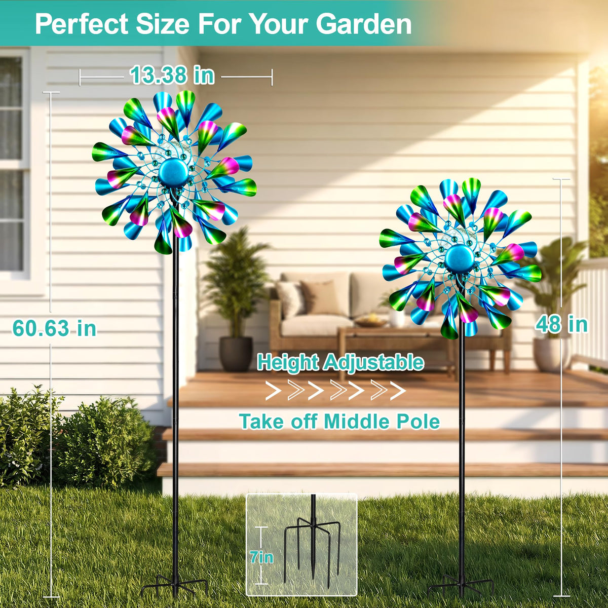 Qualdout Easy assembly enables quick setup and immediate visual impact.