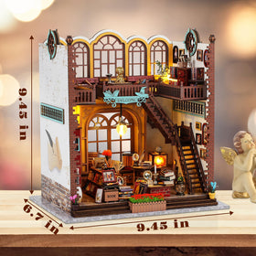 Quanquer dollhouse furniture set adds realistic touches to displays