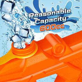 Quanquer pump-action water guns with easy grip design.