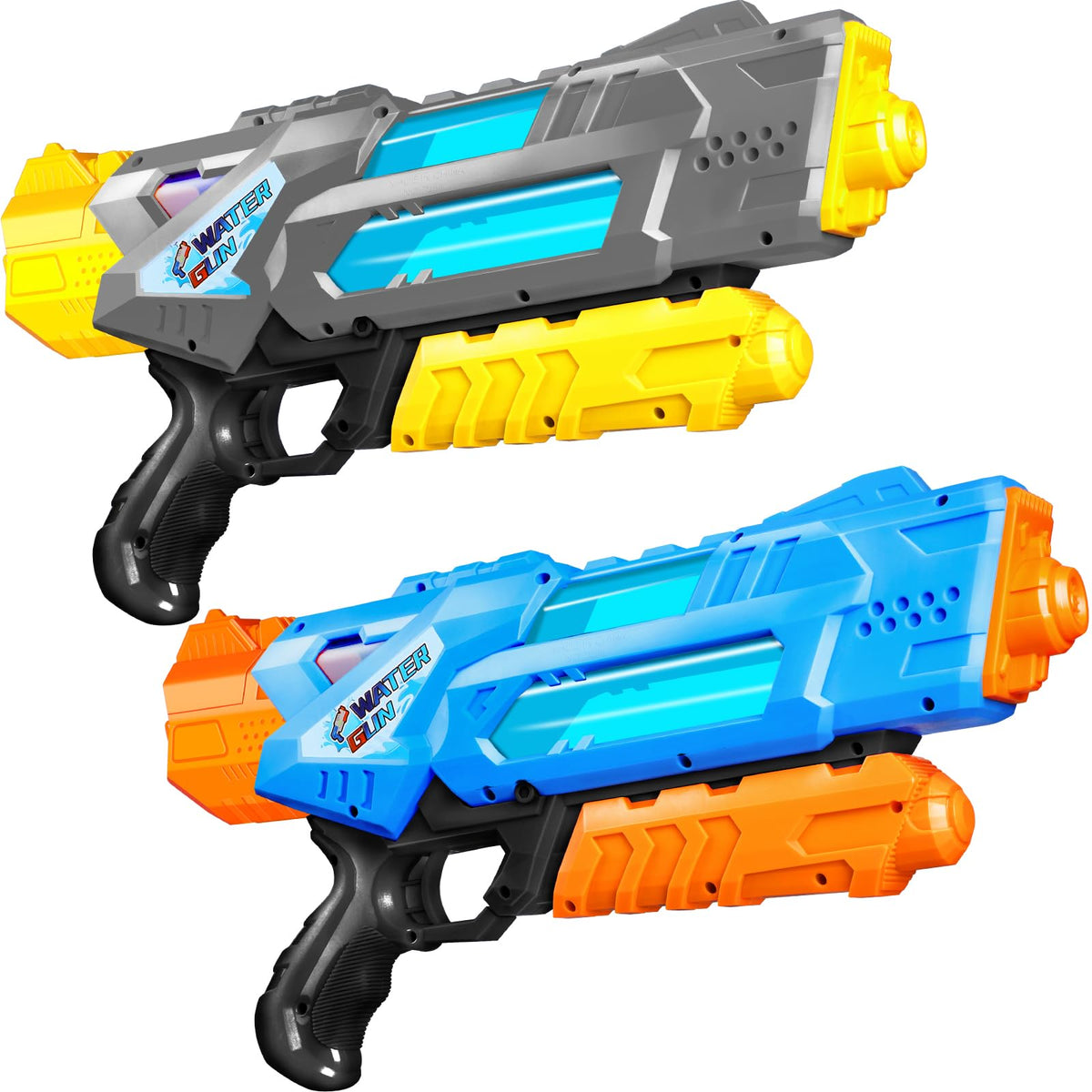 Quanquer Super Water Guns 1200cc front view for high-capacity water blasts.
