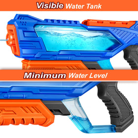 Quanquer ergonomic anti-slip handle supports easy pumping and control.