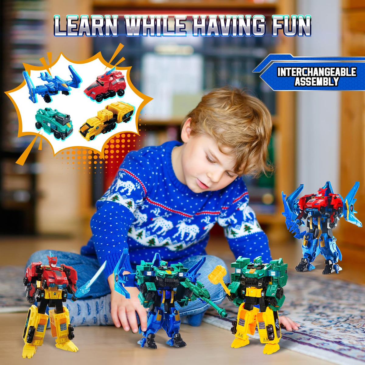 Quantum Heroes Dinoster seven-28-inch figure made of durable ABS with smooth joints