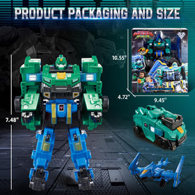 Quantum Heroes Dinoster tank mode display ready for imaginative battles