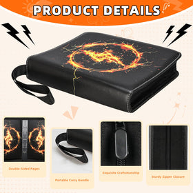 Wrist strap provides easy carrying for conventions and on-the-go collectors