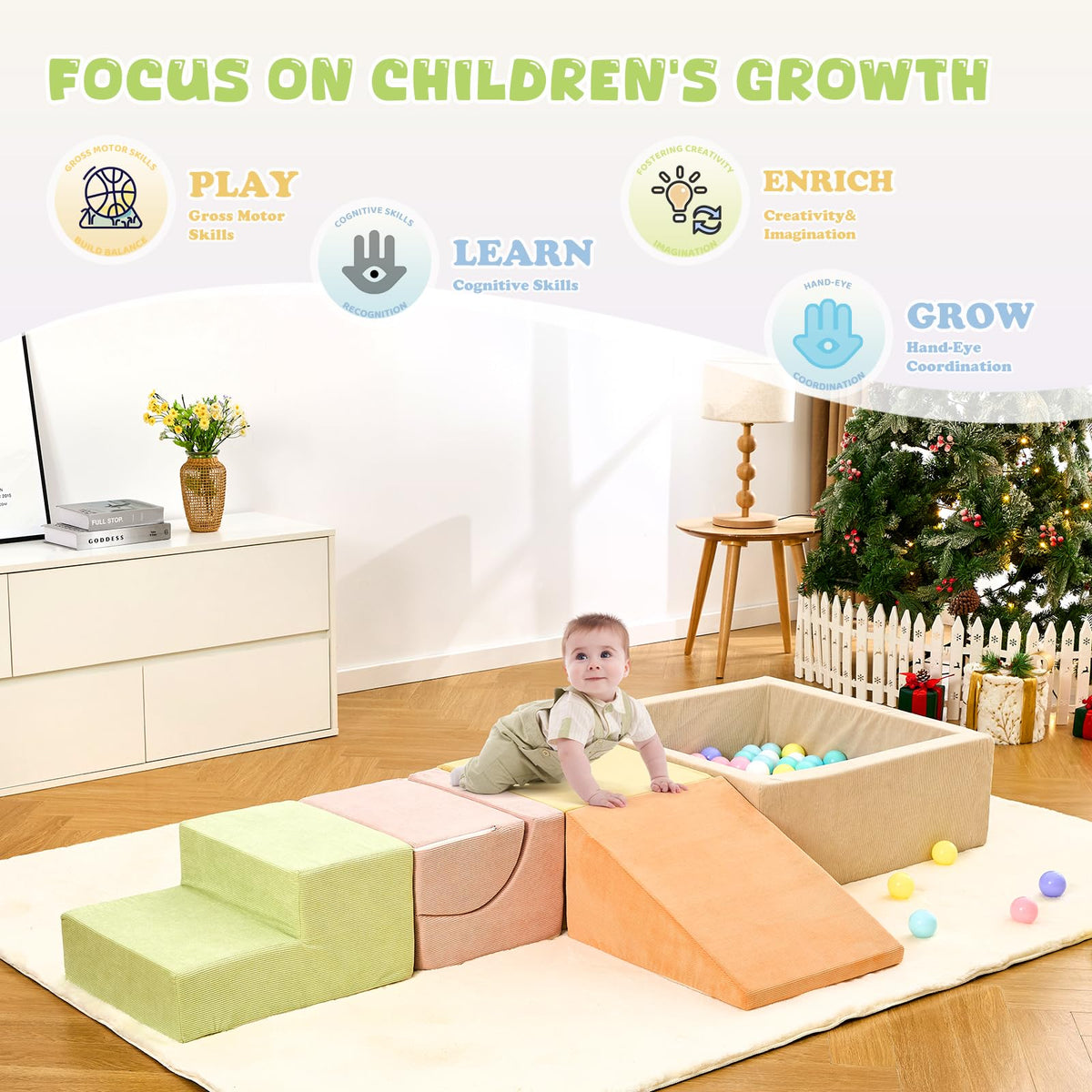 QUCHI modular blocks enable creative configurations to grow with play