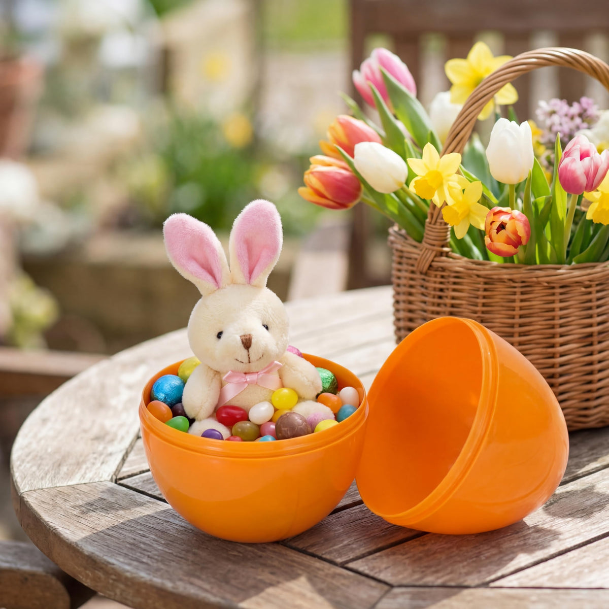 Qudoustar assorted 18-pack eggs, great for baskets and classroom rewards.