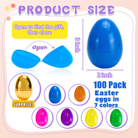 Qudoustar eggs with secure hinges for durable, kid-friendly play
