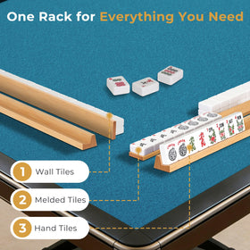 17-inch QUEENLINK rack designed for standard American Mahjong tiles.