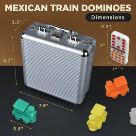 Queensell aluminum carrying case protecting and transporting the set