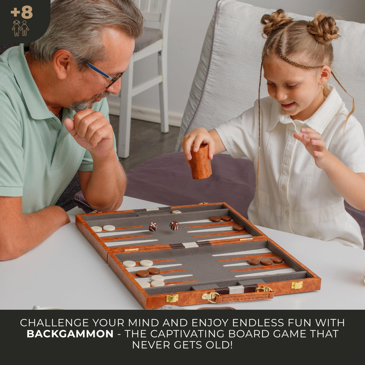 Queensell backgammon color instruction – full-color guide for beginners.