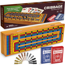 Queensell cribbage instruction manual helps new players learn