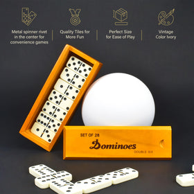 Queensell Dominos ideal for family game night with friends.