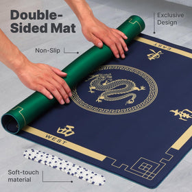 Queensell folding game table card area remains steady for focused hands.