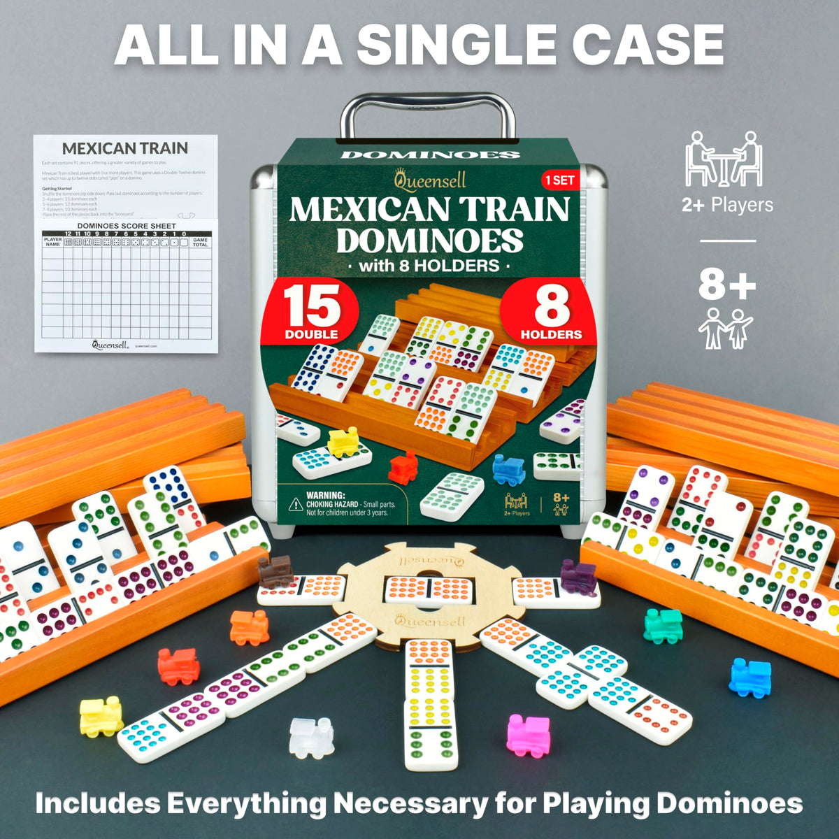 Queensell game-night setup showcasing ready-to-play arrangement