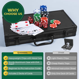 Queensell cards decks ready for quick deals and rounds