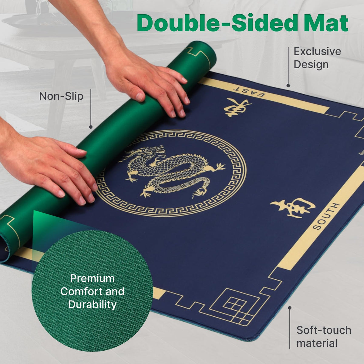 Queensell storage bag keeps the portable table and accessories organized.