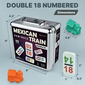 Queensell Tiles with numbers for quick, readable setup