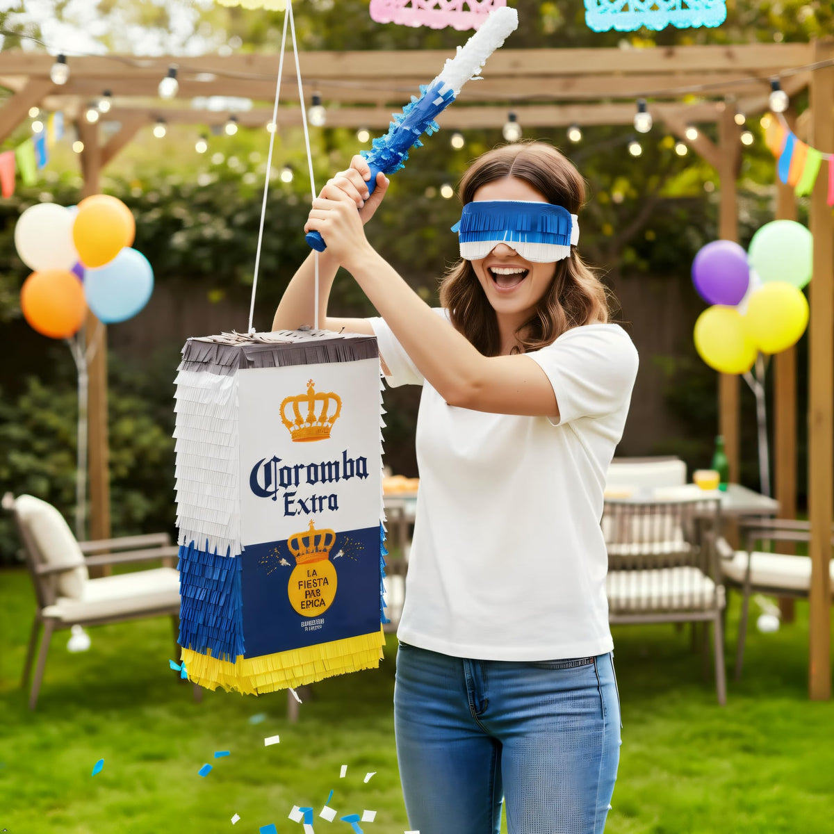 Quefinity Coromba fiesta decor set elevates taco night with playful adult vibes.