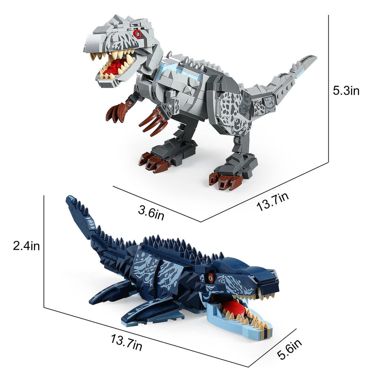 QUENTINAG Perfect gift for dinosaur lovers who enjoy hands-on construction