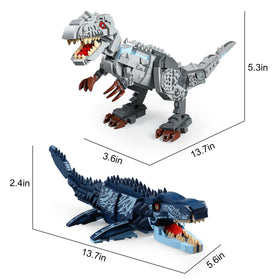QUENTINAG Perfect gift for dinosaur lovers who enjoy hands-on construction
