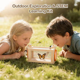 Quibbyboo compass and nature guidebooks bundle for curious explorers