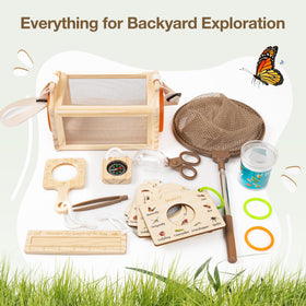 Quibbyboo critter viewer tube with magnifying lid for observation