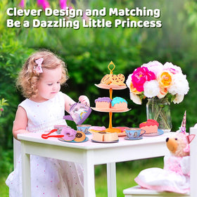 Quiet Flower princess teaware headbands add magical cosplay flair.