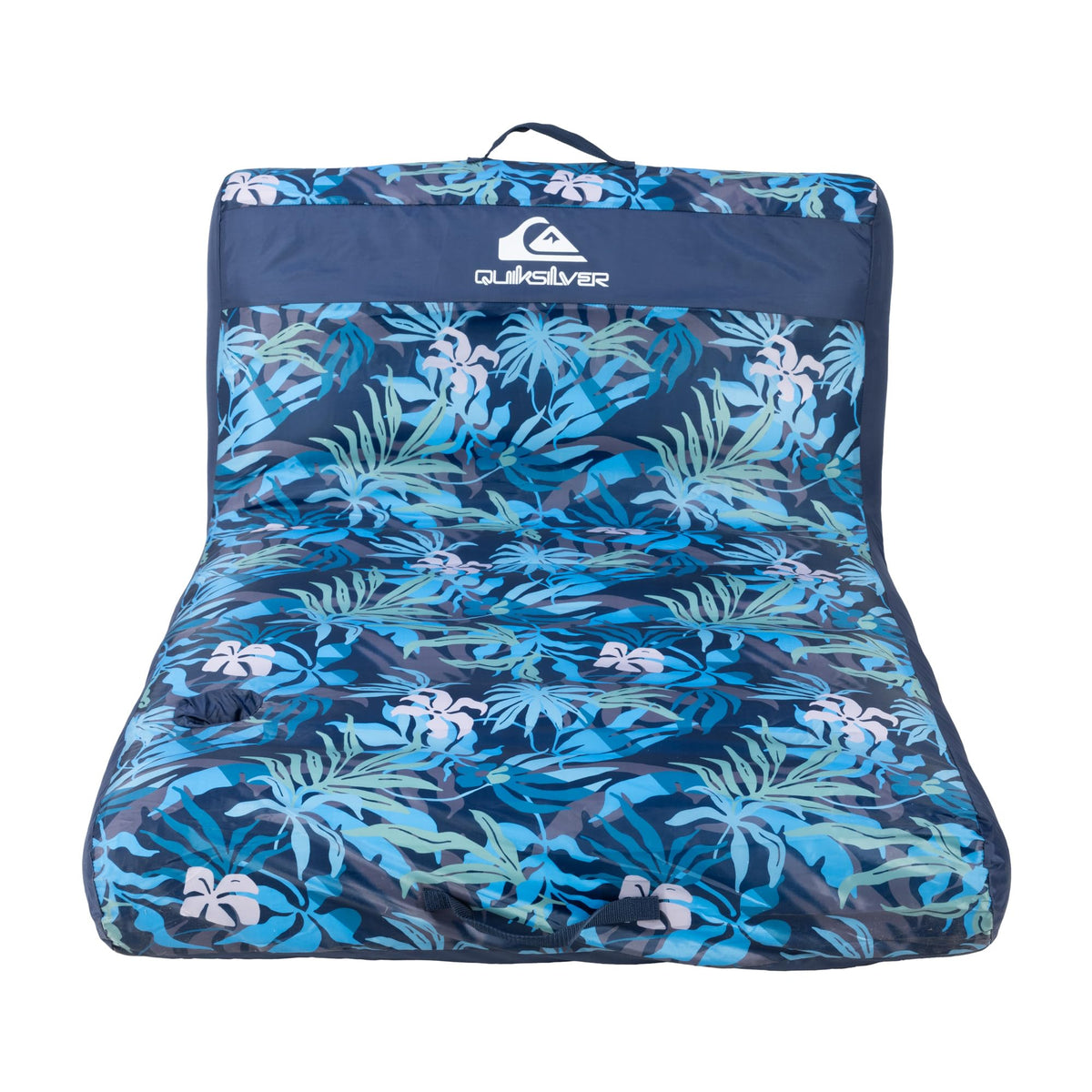 Quiksilver mini pool lounger with backrest offers comfy support for pool days.