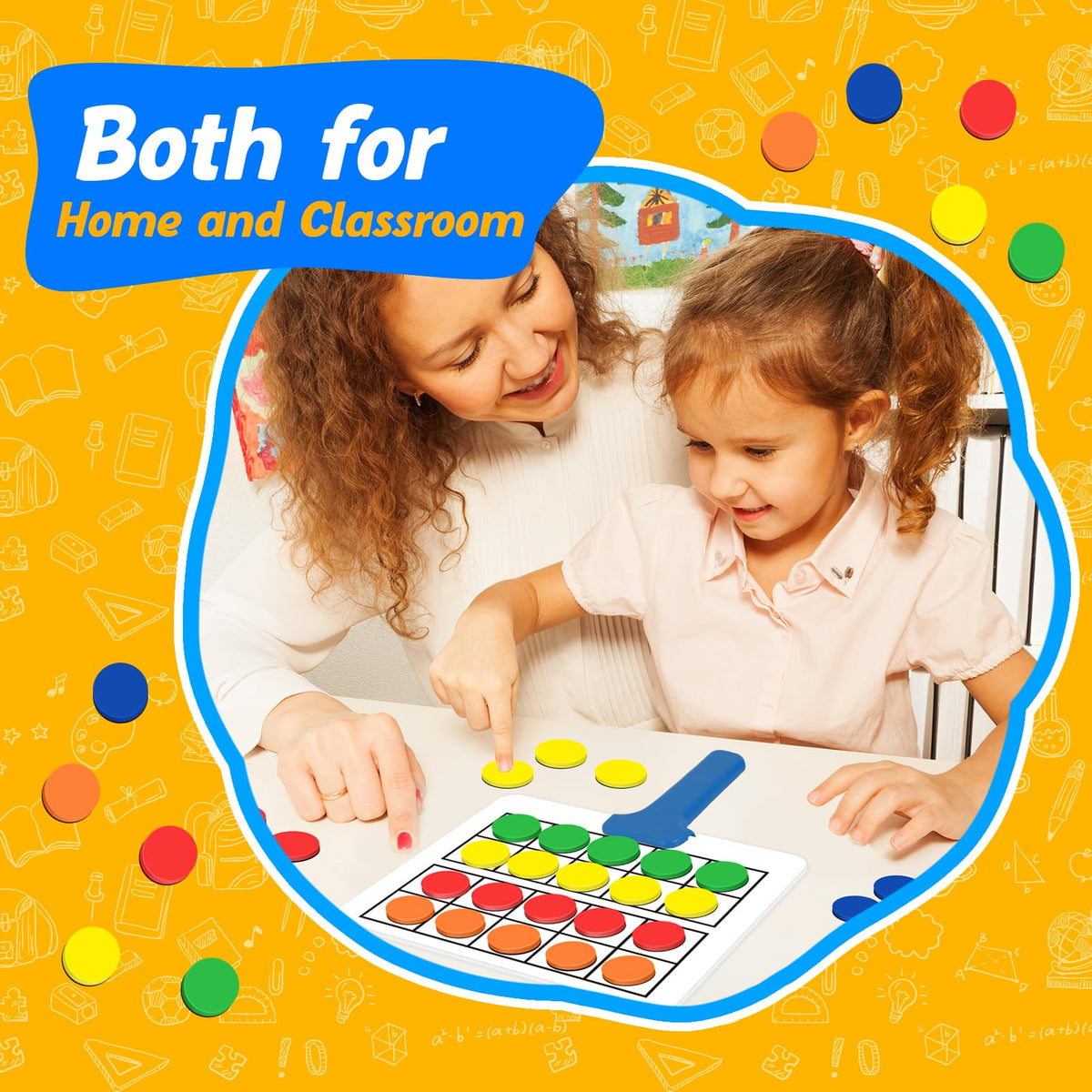 Quilinz educational toy for preschoolers promoting visual math concepts.